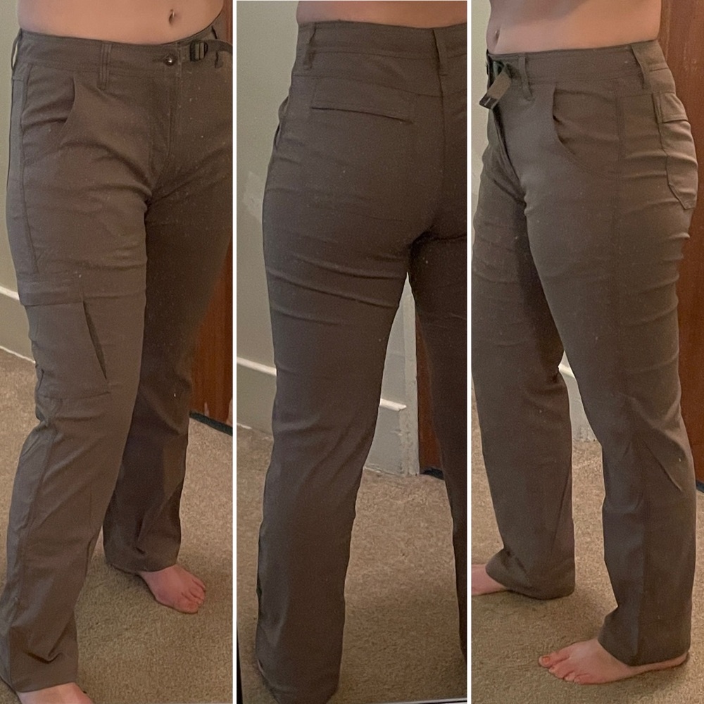 Prana khaki cargo pants size 31